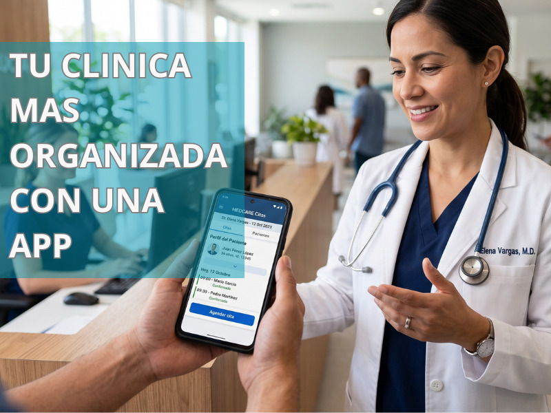 Aplicación para clínicas, citas y gestión de pacientes